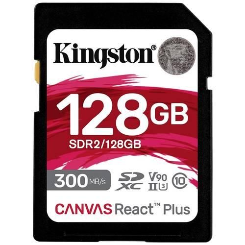 Kingston Canvas React Plus SD-Karte 128 GB Class 10 UHS-II