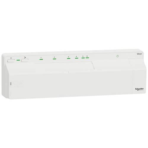 Schneider Electric Wiser CCTFR6610 Verteilerleiste Fußbodenheizung