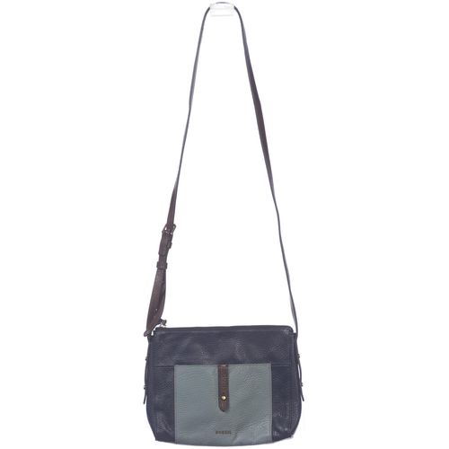 Fossil Damen Handtasche, marineblau, Gr.