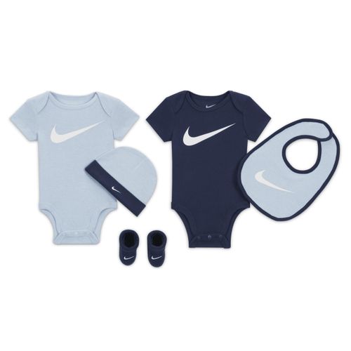 Coffret cadeau 5 pièces Nike pour bébé - Bleu