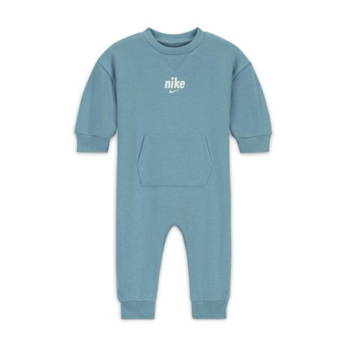 Nike Everyone From Day One crew coverall voor baby's (0-9 maanden) - Blauw