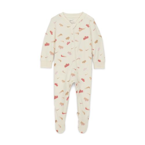 Nike Everyone From Day One coverall met voetjes voor baby's (0-9 maanden) - Bruin