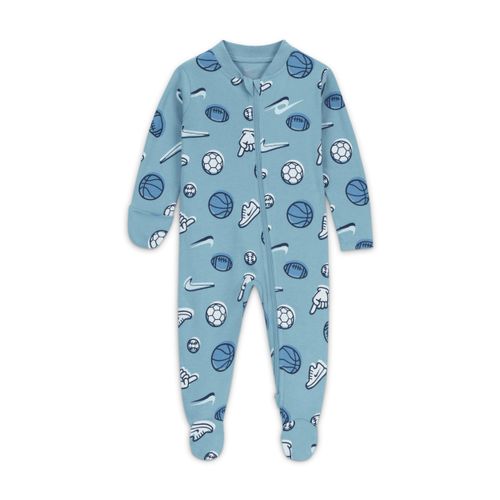 Nike Everyone From Day One Overall mit Socken und Ballsport-Print (Babys, 0–9 M) - Blau