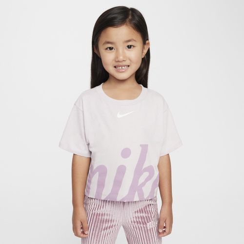 Nike T-shirt met gezellige graphic voor peuters - Paars