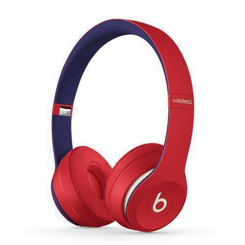 Beats By Dr. Dre Solo 3 Wireless Kopfhörer Noise cancelling wireless mit Mikrofon - Rot/Blau