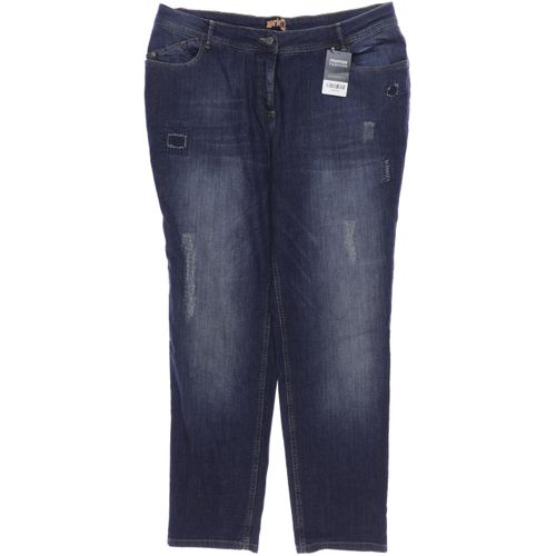 aprico Damen Jeans, marineblau, Gr. 48