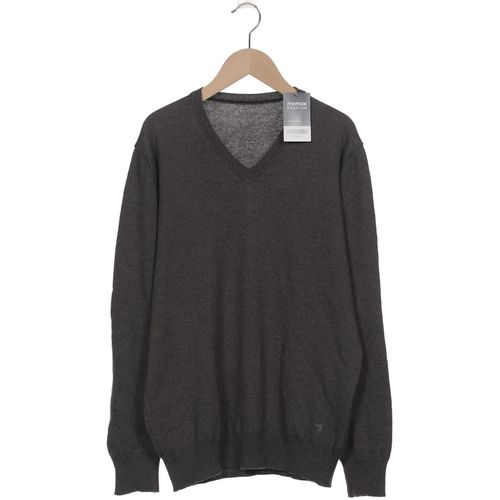 Trussardi Herren Pullover, grau, Gr. 52