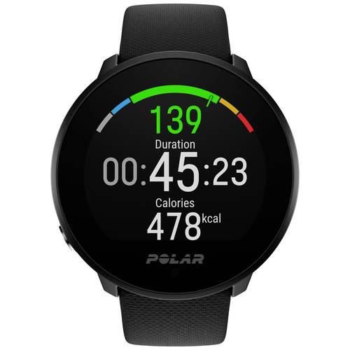 Polar Unite Pulsuhr mit integriertem Sensor 43 mm Uni Schwarz