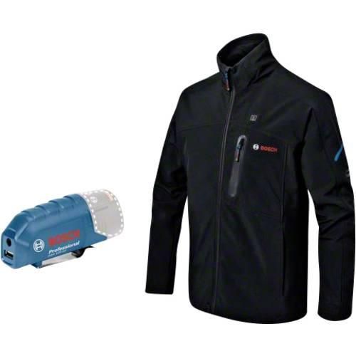 Bosch Professional 06188000E1 Beheizbare Jacke GAA 12V-21 Kleider-Größe: XXL Schwarz