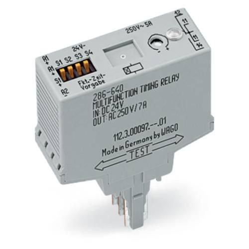 WAGO 286-640 286-640 Zeitrelais Monofunktional 24 V/DC 1 St. 1 Wechsler