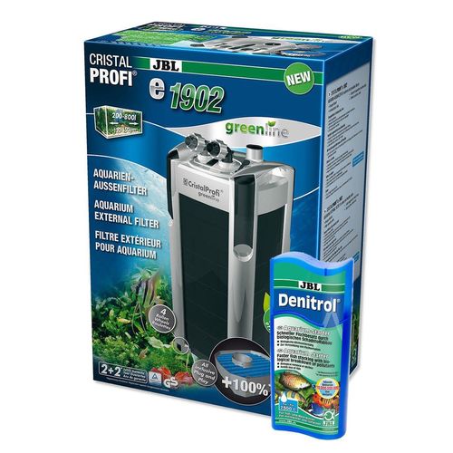 JBL CristalProfi e1902 greenline + Denitrol 250ml gratis