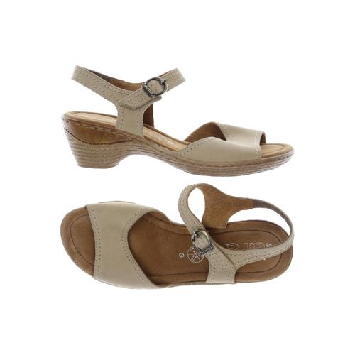 Ara Damen Sandale, beige, Gr. 37