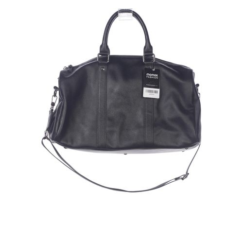 Seidenfelt Damen Handtasche, schwarz, Gr.