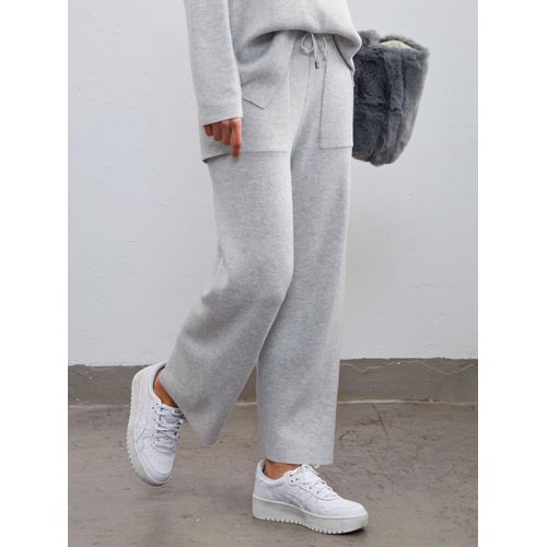 Tricot-culotte in 7/8-model BASLER grijs