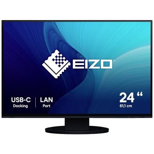 EIZO EV2495-BK LED-Monitor EEK C (A - G) 61.2 cm (24.1 Zoll) 1920 x 1200 Pixel 16:10 5 ms HDMI®, DisplayPort, USB-C®, USB-B, Kopfhörer (3.5 mm Klinke), USB 3.2