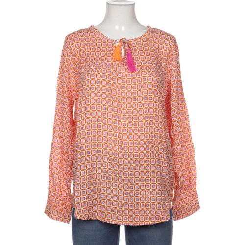 Zwillingsherz Damen Bluse, orange, Gr. 38