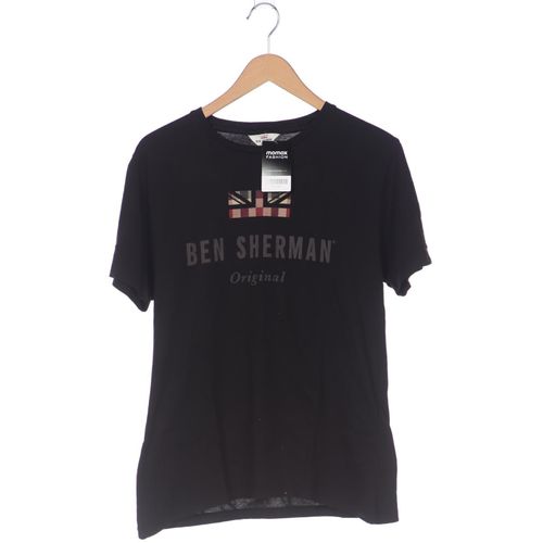 Ben Sherman Herren T-Shirt, schwarz, Gr. 48