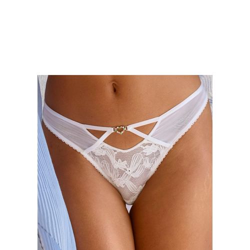 LASCANA String »Dalia«, mit feinen Strasssteinchen und Spitze