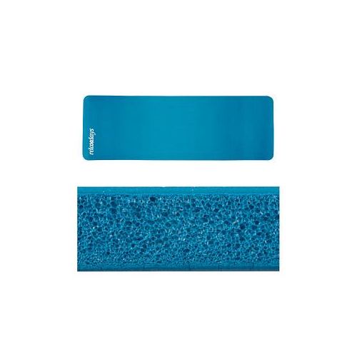 relaxdays Yogamatte blau 60,0 x 180,0 x 1,0 cm