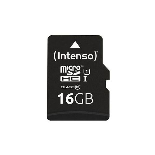 Intenso Speicherkarte microSDHC-Card PREMIUM 16 GB