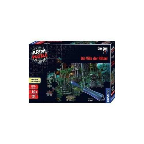 KOSMOS KRIMI-PUZZLE Die drei??? Die Villa der Rätsel Puzzle, 300 Teile