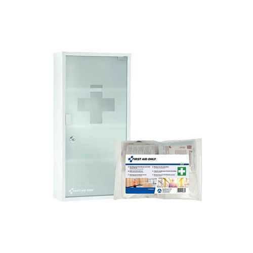 FIRST AID ONLY Medizinschrank DIN 13169 weiß