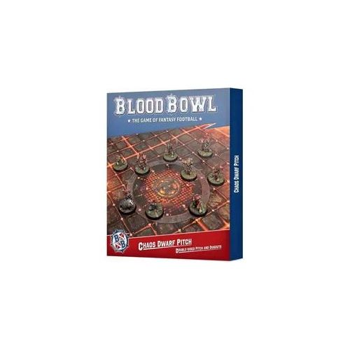 Brettspiel - Blood Bowl Addon Chaos Dwarf Pitch