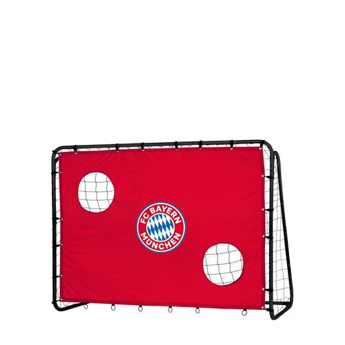 FC Bayern Fußballtor mit Torwand - Rot