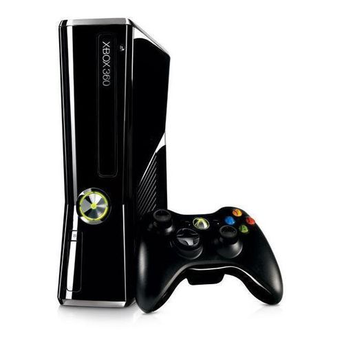 Xbox 360 Slim - Schwarz