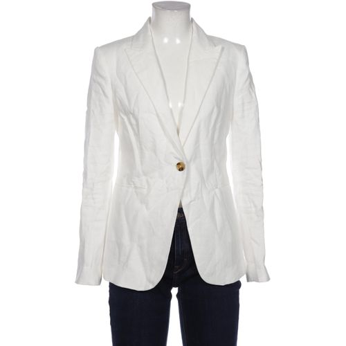 Mango Damen Blazer, weiß, Gr. 38