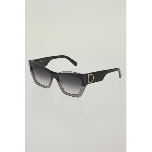 Salvatore Ferragamo Damen Sonnenbrille, grau, Gr.