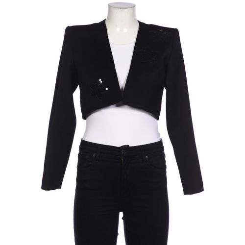 Yves Saint Laurent Damen Blazer, schwarz, Gr. 40