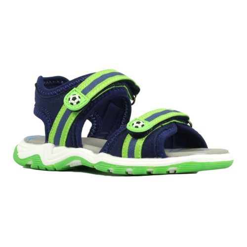 Sandale RICHTER Gr. 31, blau (nautical, apple) Kinder Schuhe Sommerschuh, Klettschuh, Sandalette, mit coolen Fußball-Motiven