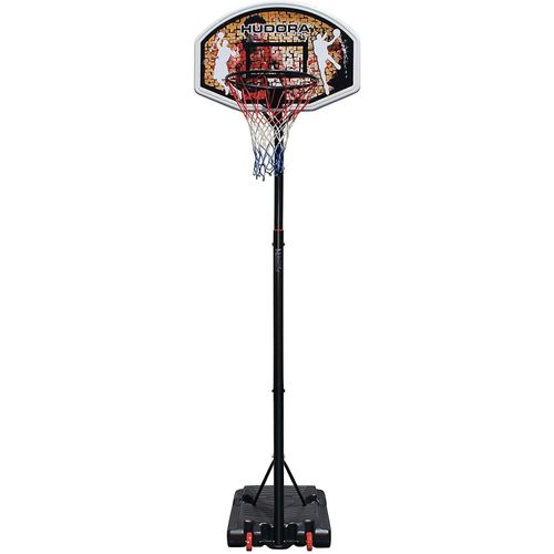 Basketballständer HUDORA "Hudora Chicago 260", schwarz, Ballsportkörbe, KinderH:305cm, mobil, höhenverstellbar bis 260 cm, H:305cm