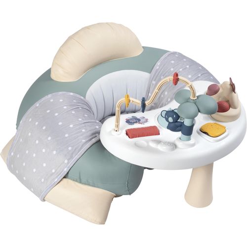 Spieltisch SMOBY "Little Smoby, Cosy Babysitz mit Activity-Tisch" Spieltische blau (blau/weiß) Kinder