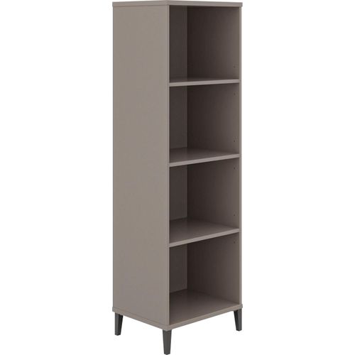 Standregal PAIDI "NEA, by PAIDI", grau (taupe), B:48,3cm H:155,1cm T:38cm, Regale