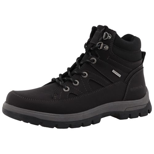 Winterboots ROMIKA Gr. 44, schwarz Herren Schuhe Winterstiefelette, Outdoorschuh, Schnürboots mit Innenreißverschluss