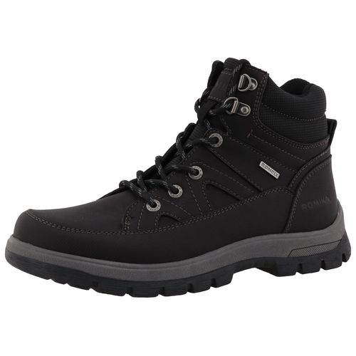 Winterboots ROMIKA Gr. 42, schwarz Herren Schuhe Winterstiefelette, Outdoorschuh, Schnürboots mit Innenreißverschluss