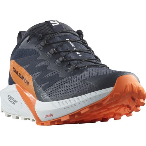 Trailrunningschuh SALOMON "SENSE RIDE 5 GORE-TEX", Gr. 46, grau, Mesh, sportlich, Schuhe, wasserdichte Trailrunningschuhe