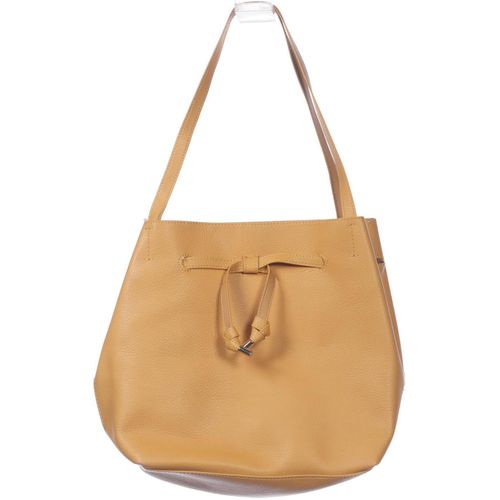 H&M Damen Handtasche, gelb, Gr.