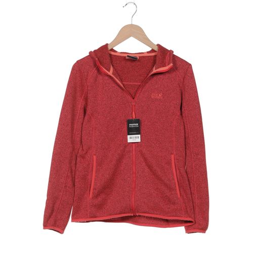 Jack Wolfskin Damen Kapuzenpullover, rot, Gr. 38