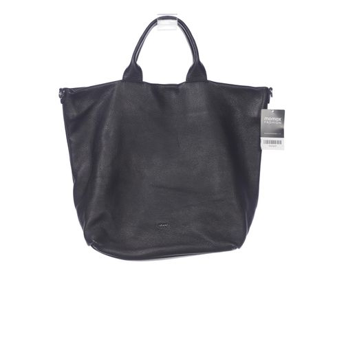 Abro Damen Handtasche, schwarz, Gr.