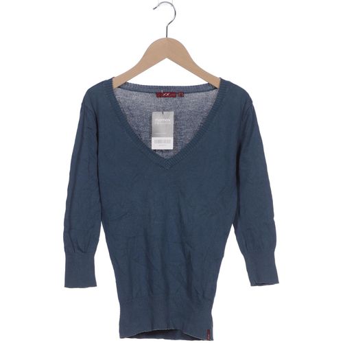 Mexx Damen Pullover, blau, Gr. 34