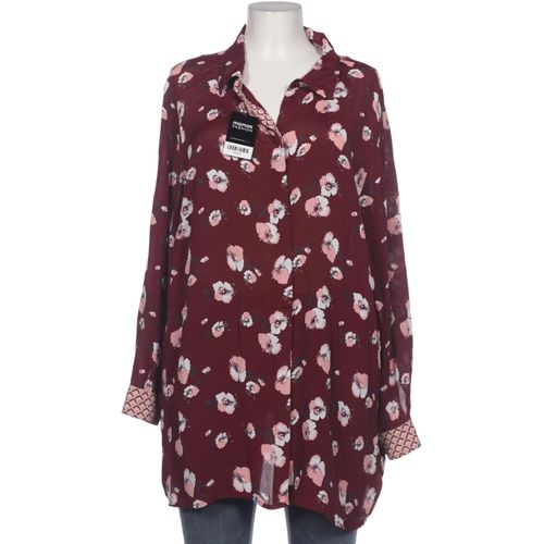 Zizzi Damen Bluse, bordeaux, Gr. 42