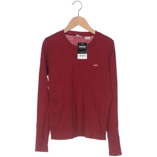 Levis Damen Langarmshirt, bordeaux, Gr. 36