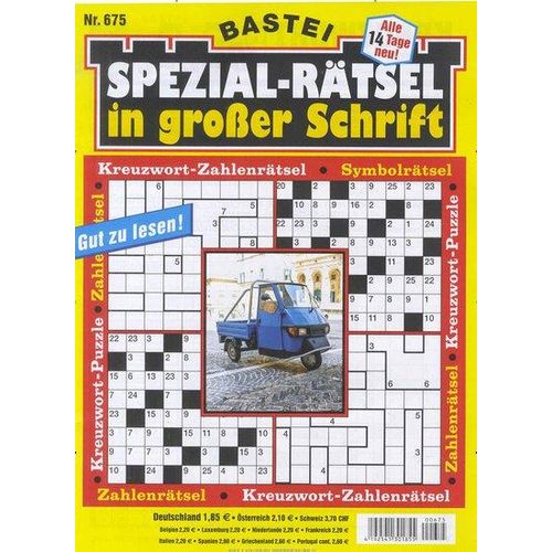 SPEZIAL-RÄTSEL in großer Schrift