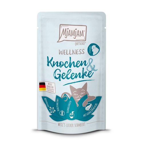 MjAMjAM Quetschie Wellness Knochen & Gelenke Huhn 12x125g