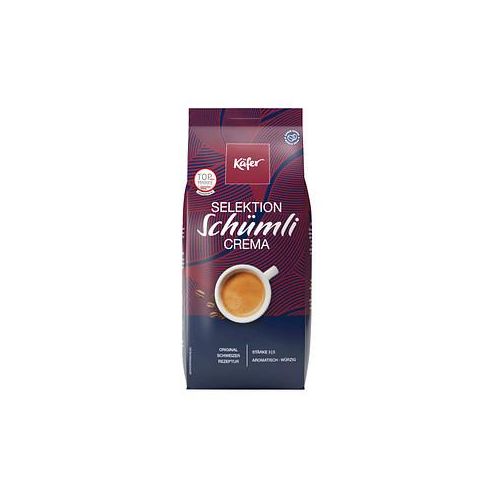 Käfer Selektion Schümli Crema Kaffeebohnen, Arabica- und Robustabohnen 1,0 kg