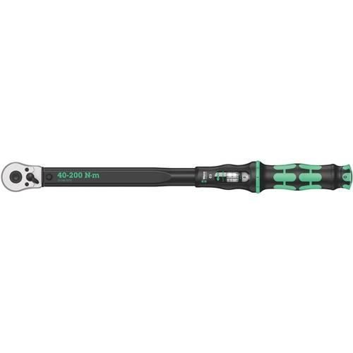 Wera Click-Torque C 3 05075622001 Drehmomentschlüssel mit Umschaltknarre 1/2 (12.5 mm) 40 - 200 Nm