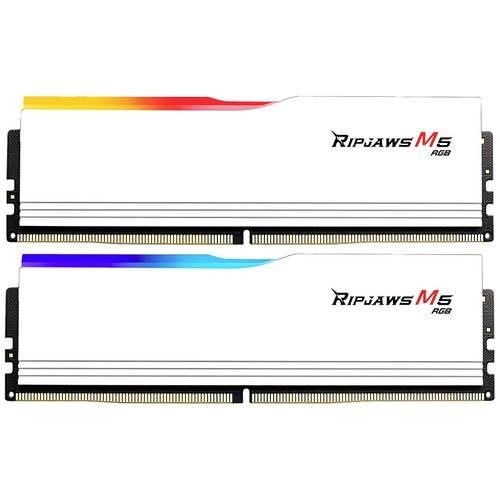 G.Skill Ripjaws M5 RGB PC-Arbeitsspeicher Modul Retail DDR5 96 GB 2 x 48 GB Non-ECC 6400 MHz 288pin DIMM CL32 F5-6400J3239F48GX2-RM5RW